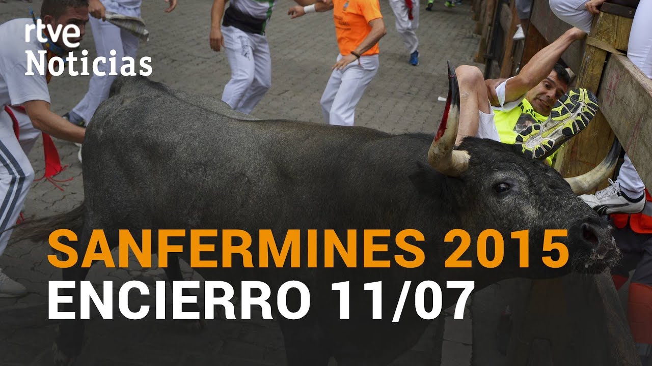 Uno que NUNCA TERMINÓ. LOS MEJORES ENCIERROS DE SAN FERMÍN | 11 de julio de 2015 | RTVE