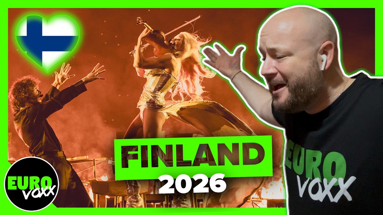 🇫🇮 FINLAND EUROVISION 2026 REACTION! // Linda Lampenius x Pete Parkkonen - Liekinheitin