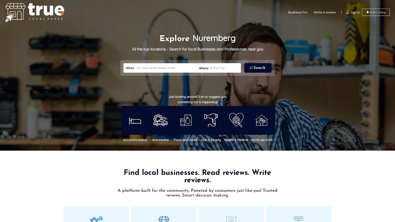 Local Business Listing Directory- Add Business on Truelocalpages