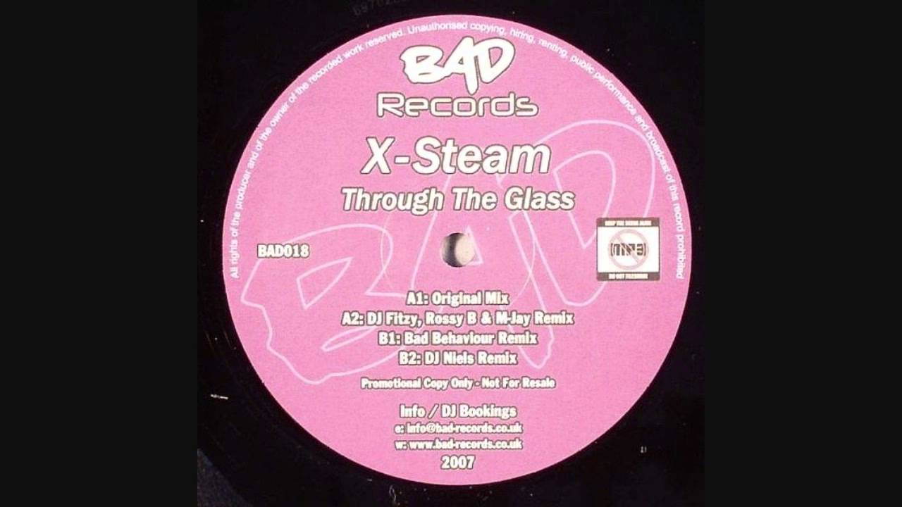 X-Steam - Through The Glass (Dj Fitzy, Rossy B & M-Jay Mix)