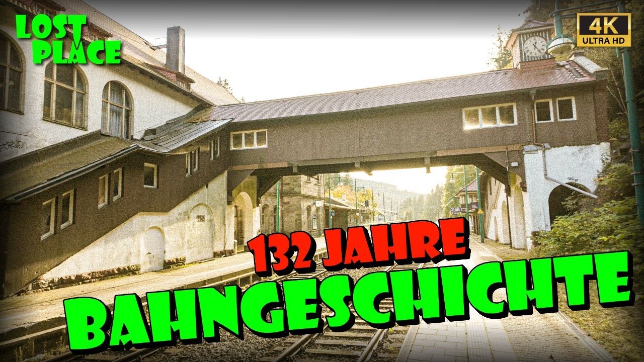 Stillgelegter Bahnhof in Thüringen | 132 Jahre Eisenbahngeschichte 🚉✨ Perfekter LostPlace