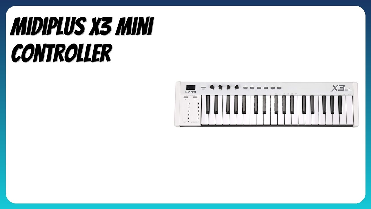 REVIEW (2025): midiplus X3 Mini Controller. Features