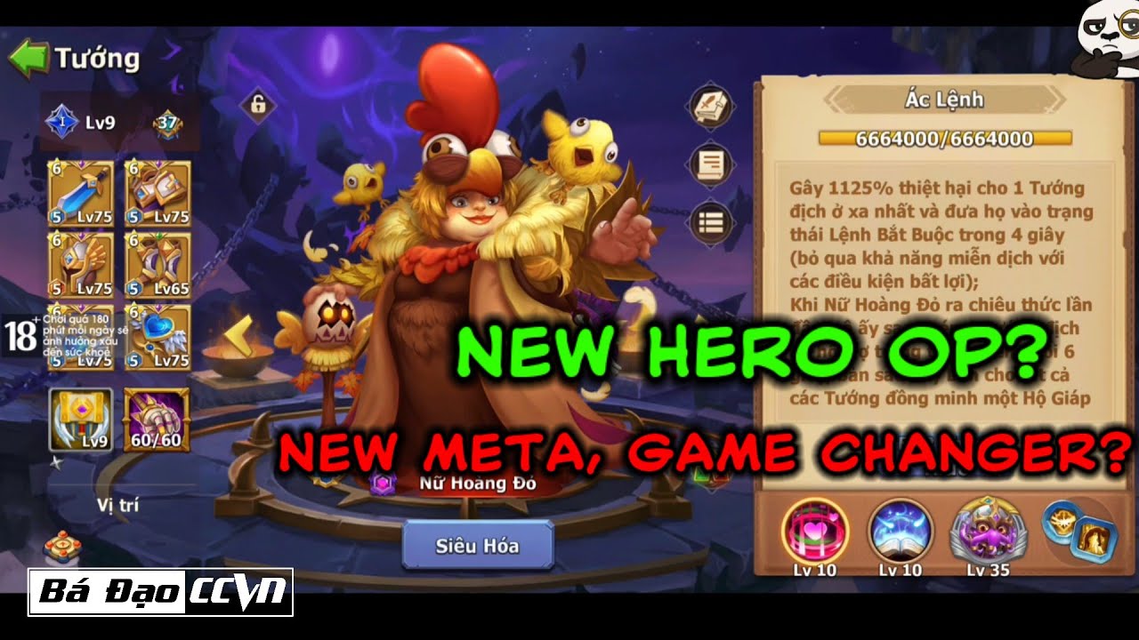 Castle Clash | Test New Hero Red Queen - Game Changer??? Nữ Hoàng Đỏ - Tướng Sự Kiện Mới Nhất 2025