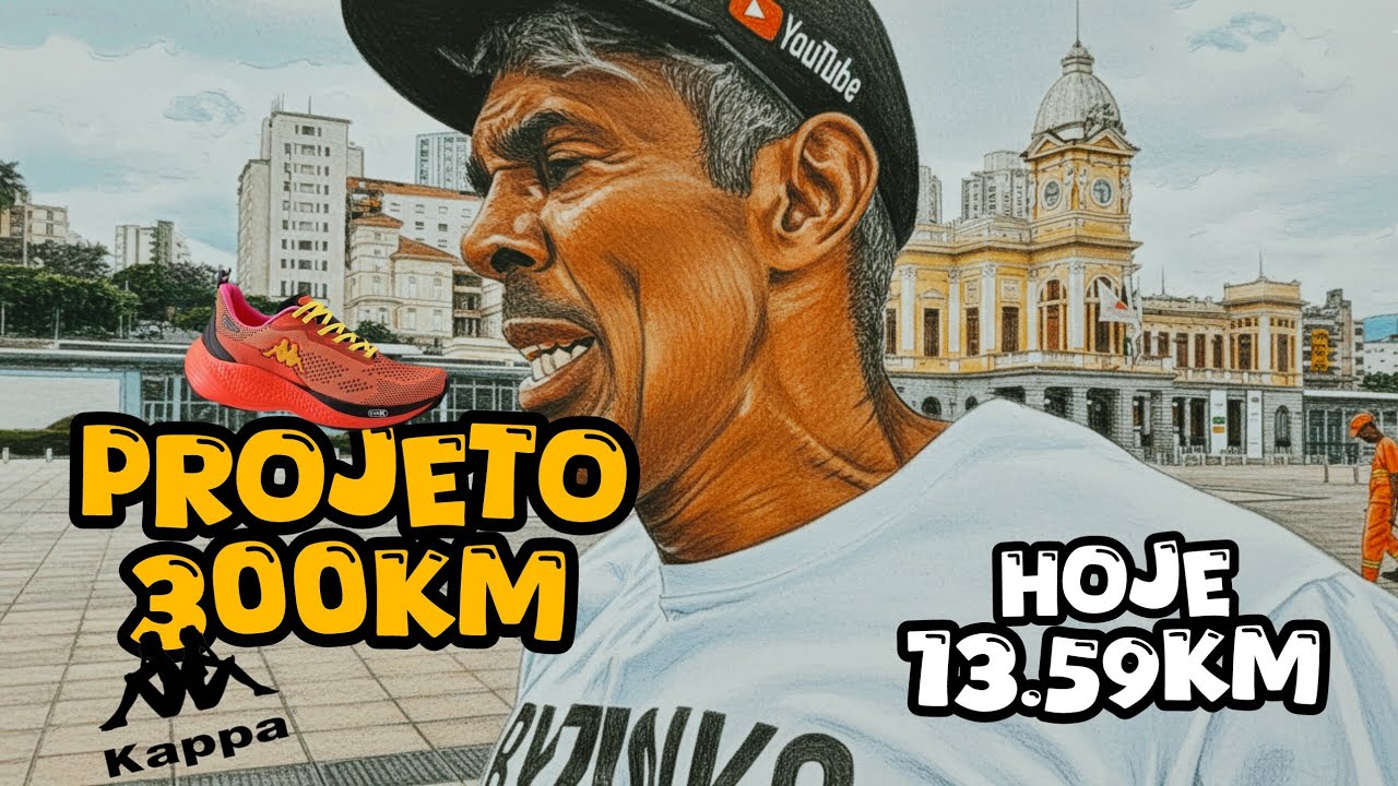 JÁ SÃO 2II.65KM CORRIDOS COM O TENIS KAPPA pulse rx 