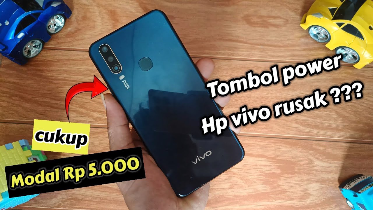 TOMBOL POWER HP VIVO RUSAK ??CARANYA MUDAH BANGET 