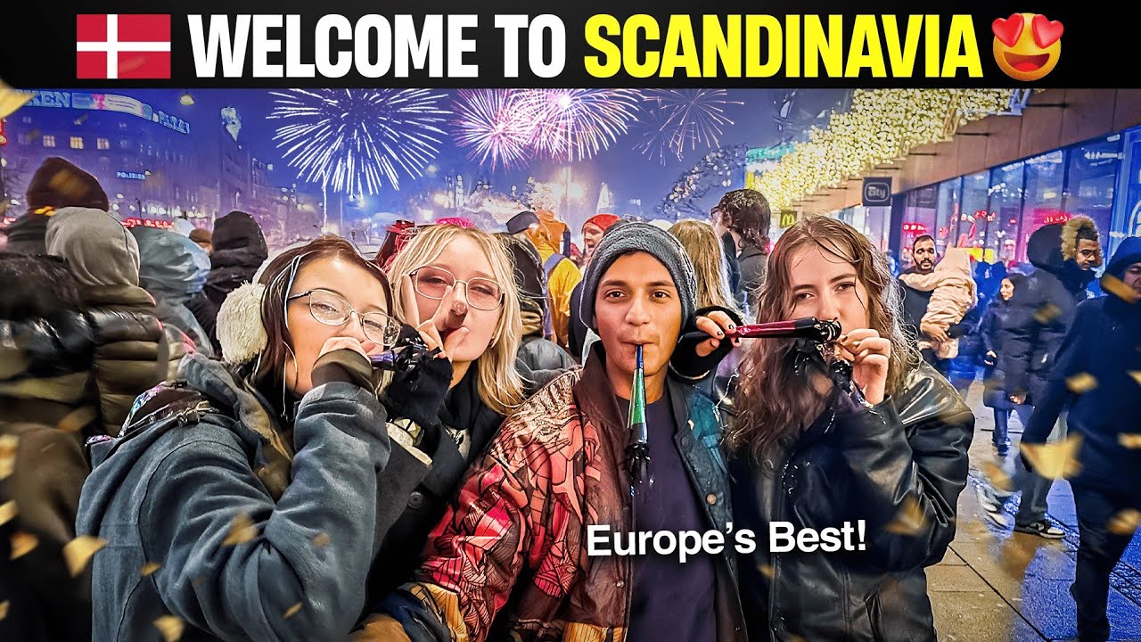 Best New Year Celebrations in Copenhagen, Denmark 🇩🇰