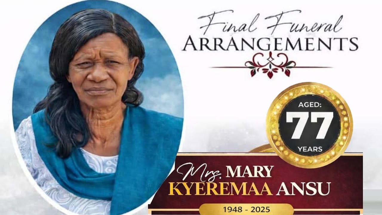 Final Funeral Rite Of Late Mary Kyerema Ansu