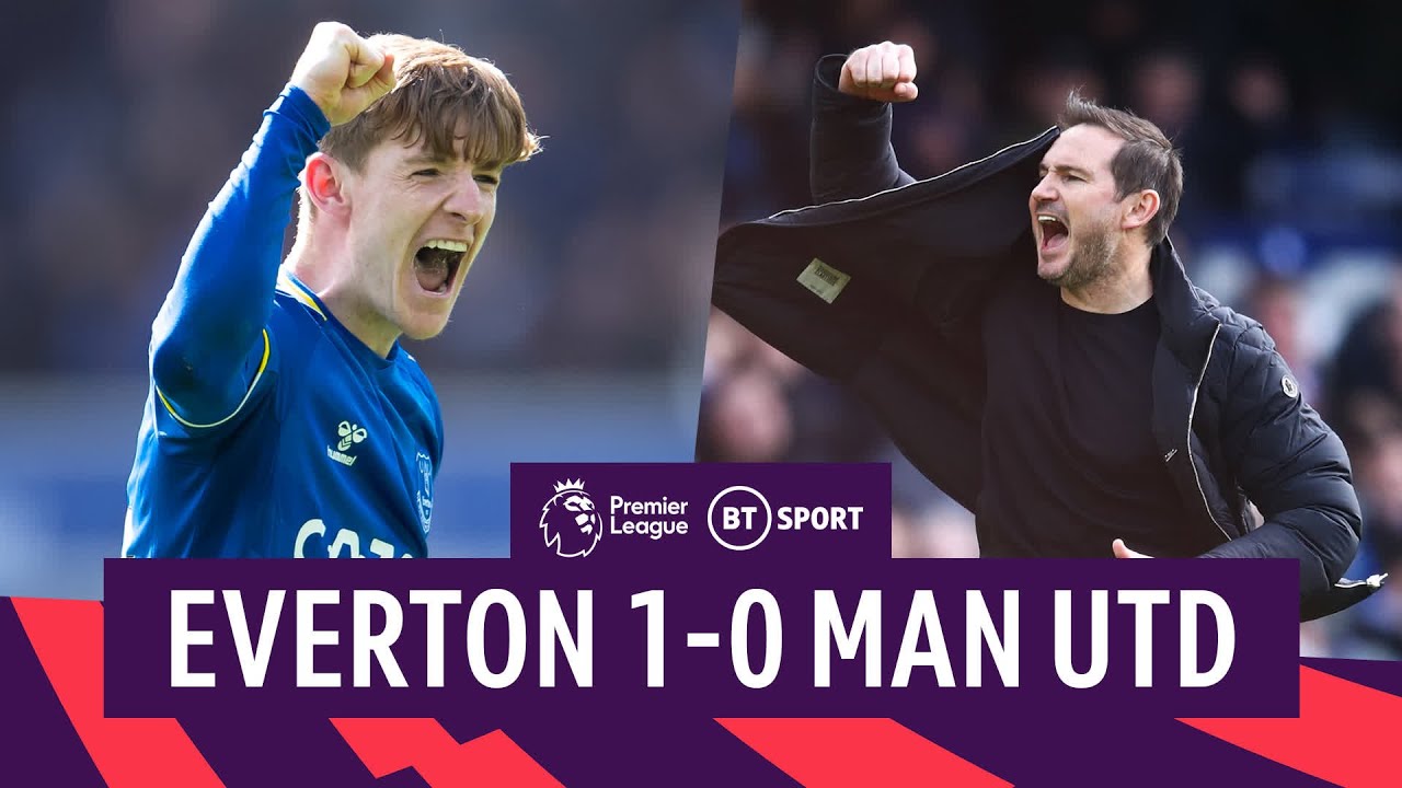 Everton v Man Utd (1-0) | Gordon Goal Gives Toffees Huge Boost! | Premier League Highlights