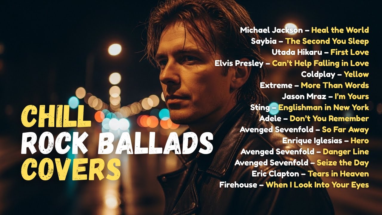 Best Chill Rock Ballads Covers 2026 🌌 | Romantic Ballads | Relaxing Night Vibes