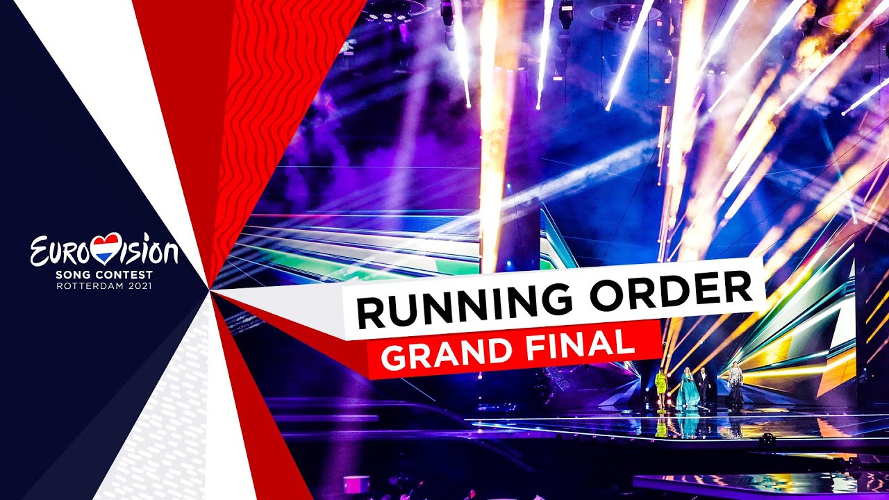 Running Order - Recap - Grand Final - Eurovision Song Contest 2021
