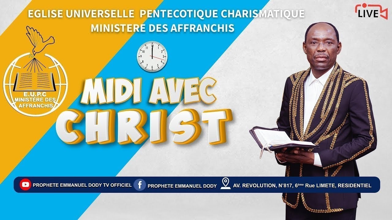 MIDI AVEC CHRIST DE LUNDI 09 / 02 / 2026