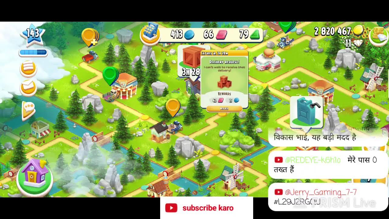 LEVEL 143 HAYDAYVIKAS Love ❤️😘