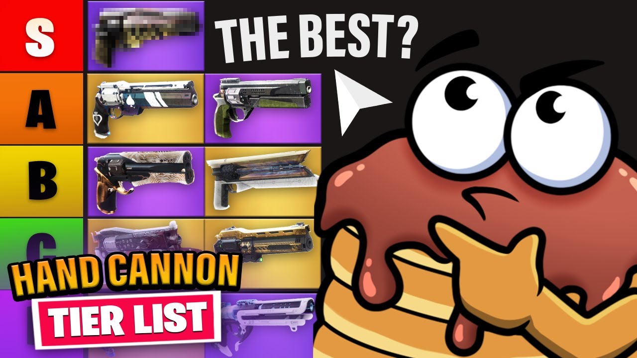 I Ranked Every Hand Cannon in a Tier List (Destiny 2)