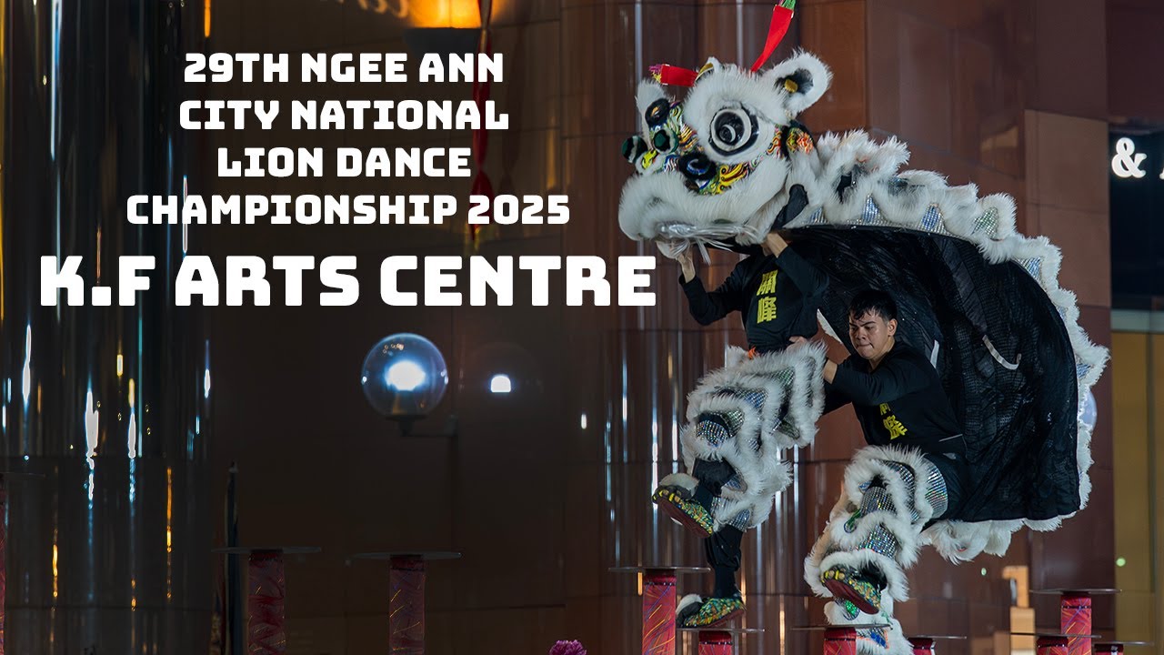 This Lion Dance Jump from K.F Arts Centre Will Blow Your Mind!