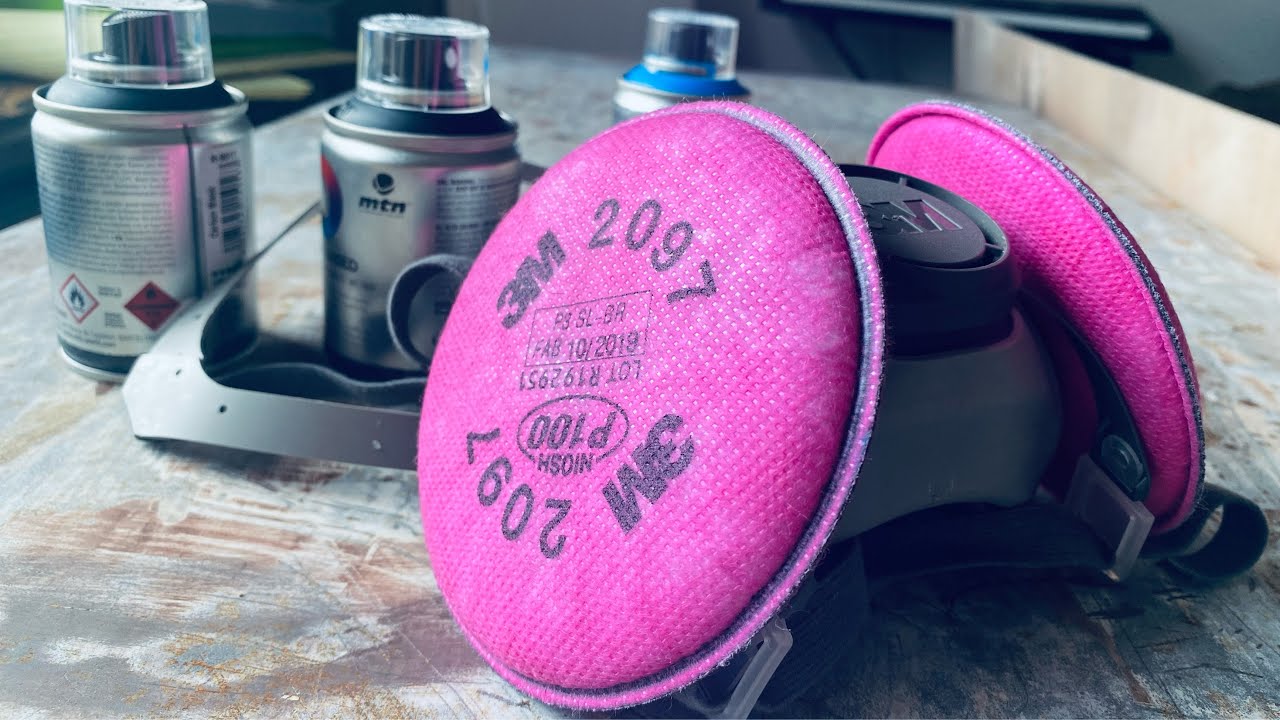 Best Respirator for Spray Painting?? 3M Respirator with P100 2097 Filters