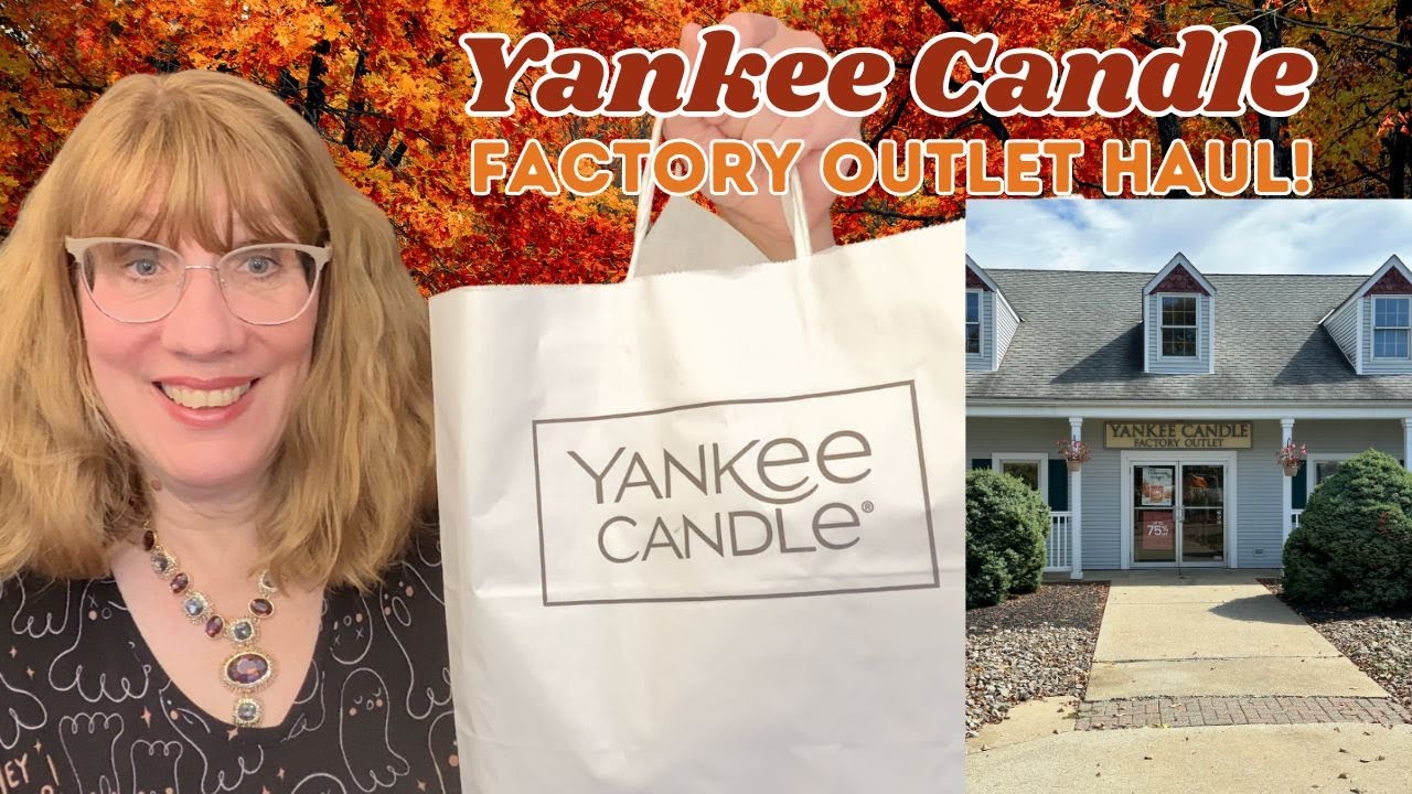 Улов из аутлета Yankee Candle Factory!
