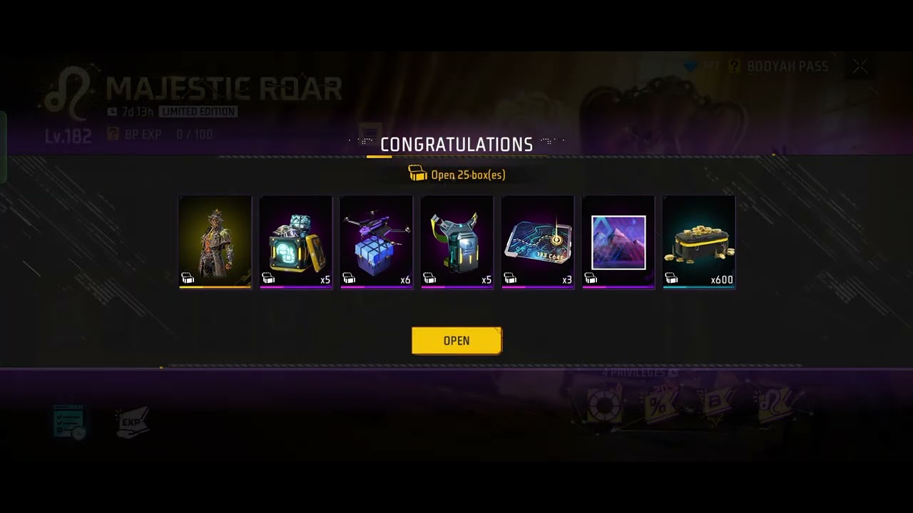 4 October 2024 Elite pass bundle back return