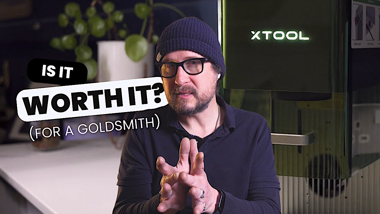 How To Use The xTool F1 Portable Laser Engraver in a Jeweller’s Workshop