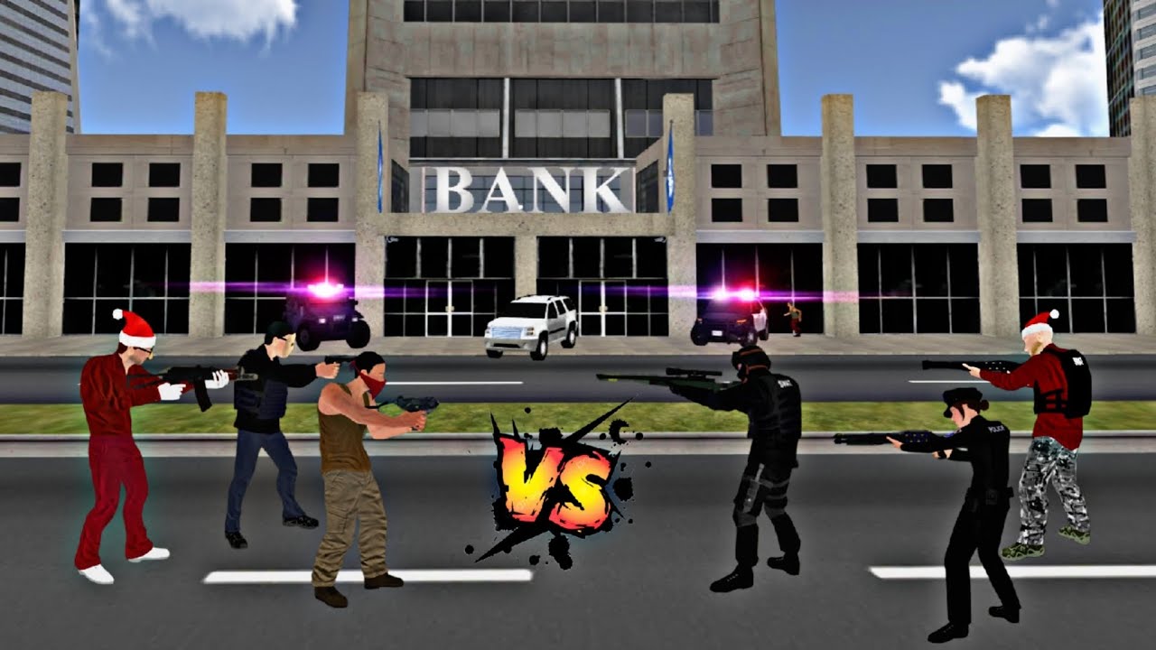JUSTICE RIVALS 3 | O 3VS3 MAIS INSANO 🔥 (COPS VS ROBBERS)