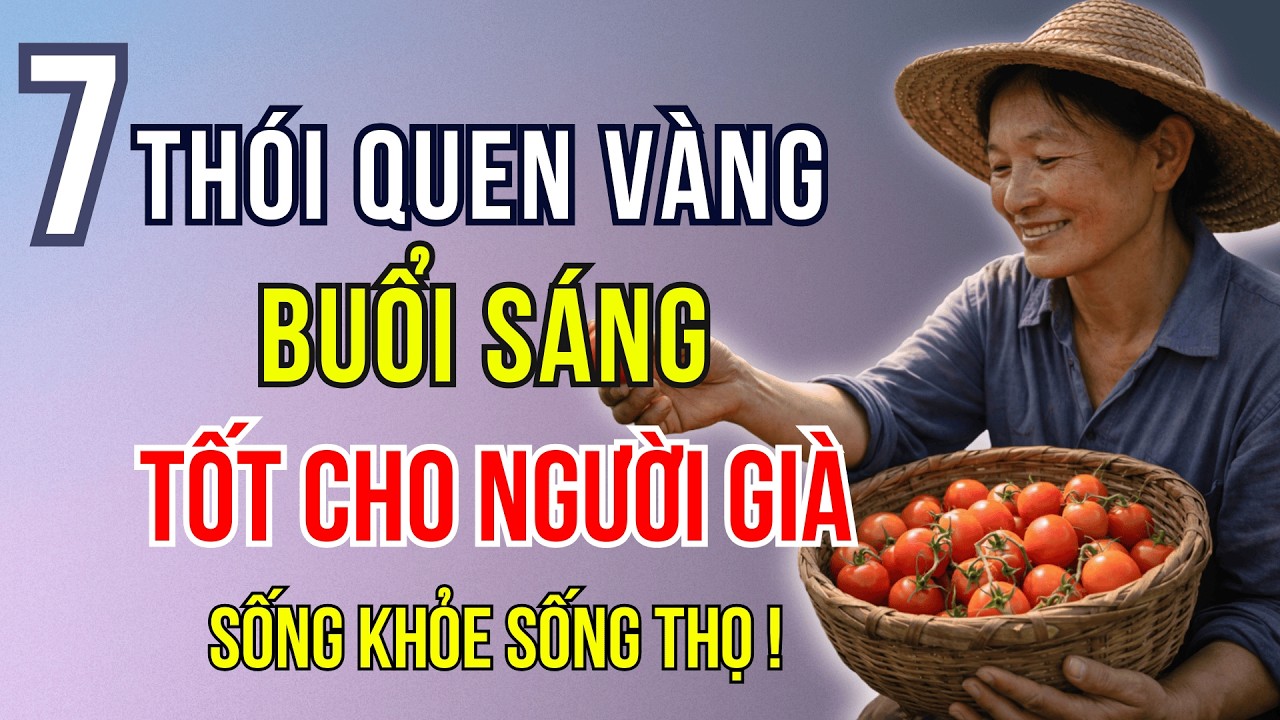 Tuổi Già Sống Khỏe Sống Thọ: 7 Thói Quen Vàng Buổi Sáng Cho Người Cao Tuổi |Sống Đẹp Tuổi Già