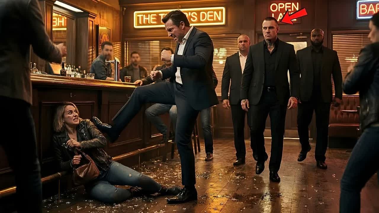 Ohne zu ahnen, dass seine verlassene Ex mit einem Mafiaboss verheiratet ist, tritt er sie in der