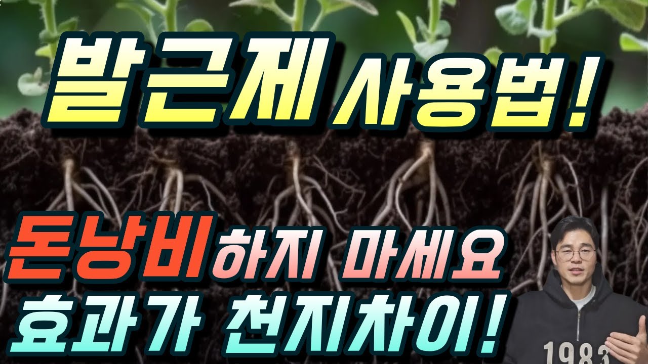 20년된 농약사에서 알려주는 뿌리 발근제를 제대로 고르고 제대로 사용하는 방법.