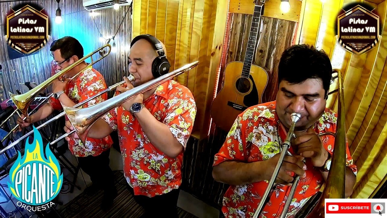 La Picante Orquesta   Mix Eddie Santiago (Pista para Cantar) REGALO