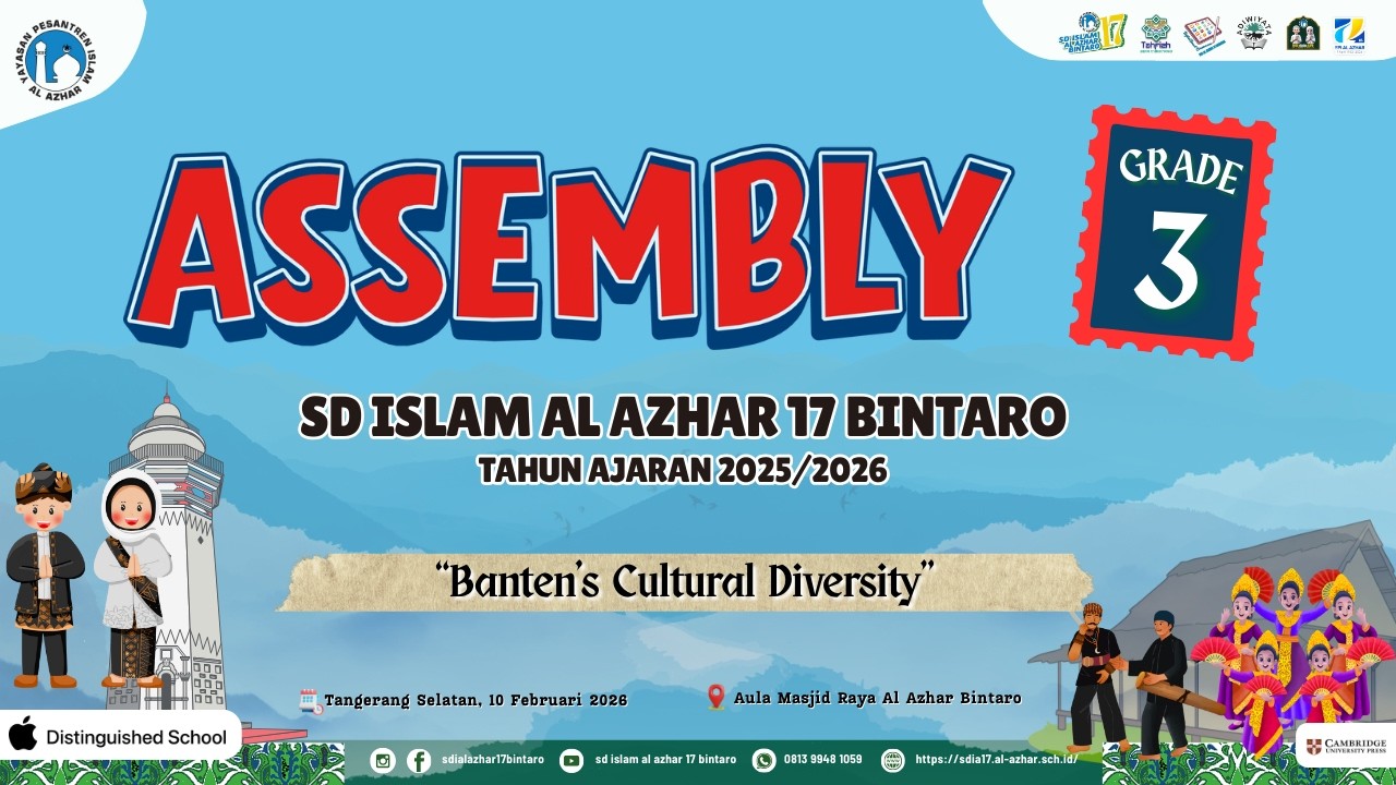 [LIVE] ASSEMBLY GRADE 3 SDI AL AZHAR 17 BINTARO TA.2025/2026