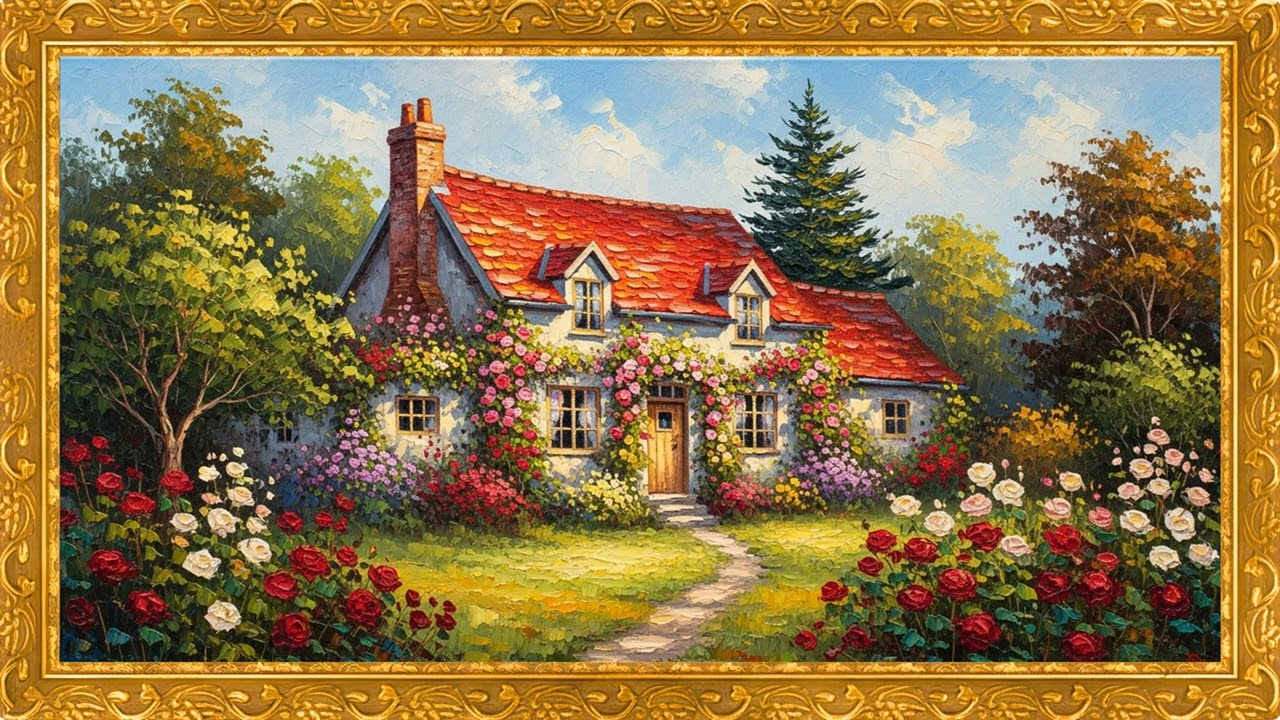 Turn Your TV Into Art 🖼️ Classic Vintage Oil Paintings  120 Minute Silent 4K Ambience