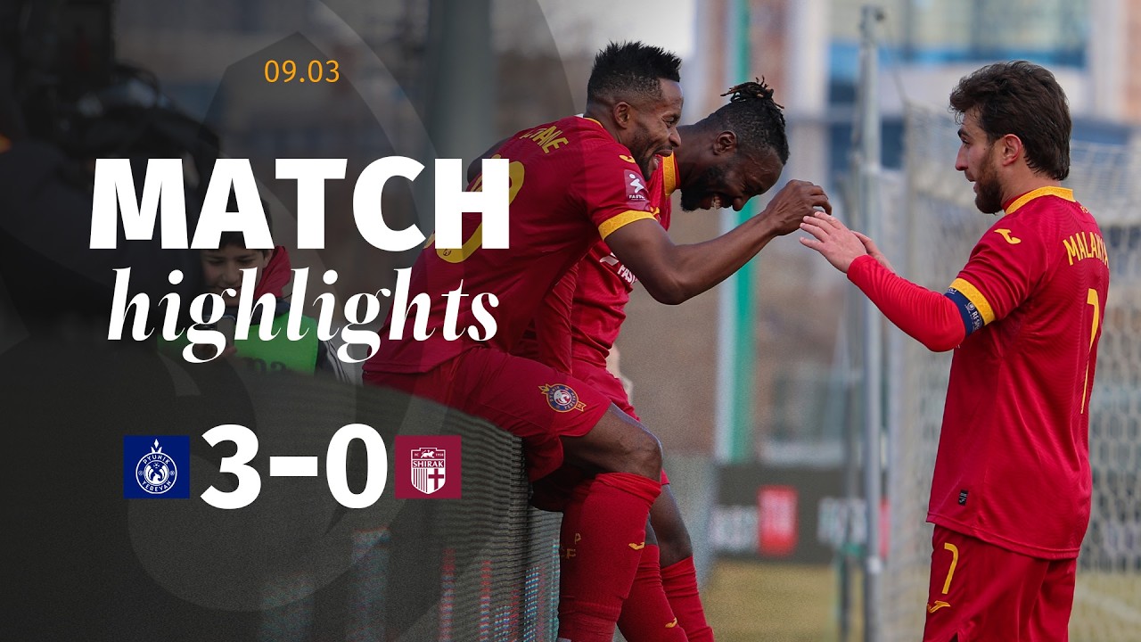 Pyunik - Shirak 3:0 | Match Highlights