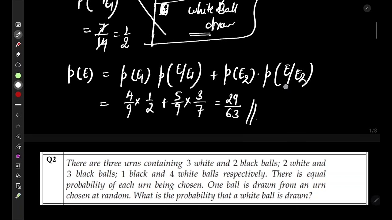 Total Probability Theorem | Baye's theorem |#cbse #iitjee 