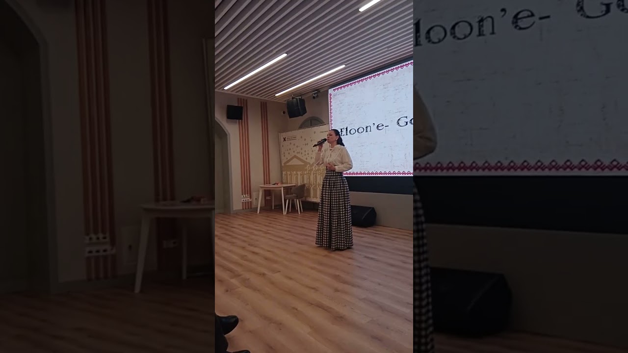 Marja Üldine, вепсская песня (07.03.26, СПб., Библиотека им. В.В. Маяковского)