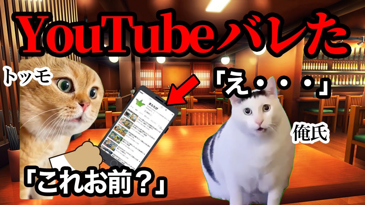 友人にYoutube特定されて脅迫された話… #猫ミーム #猫マニ