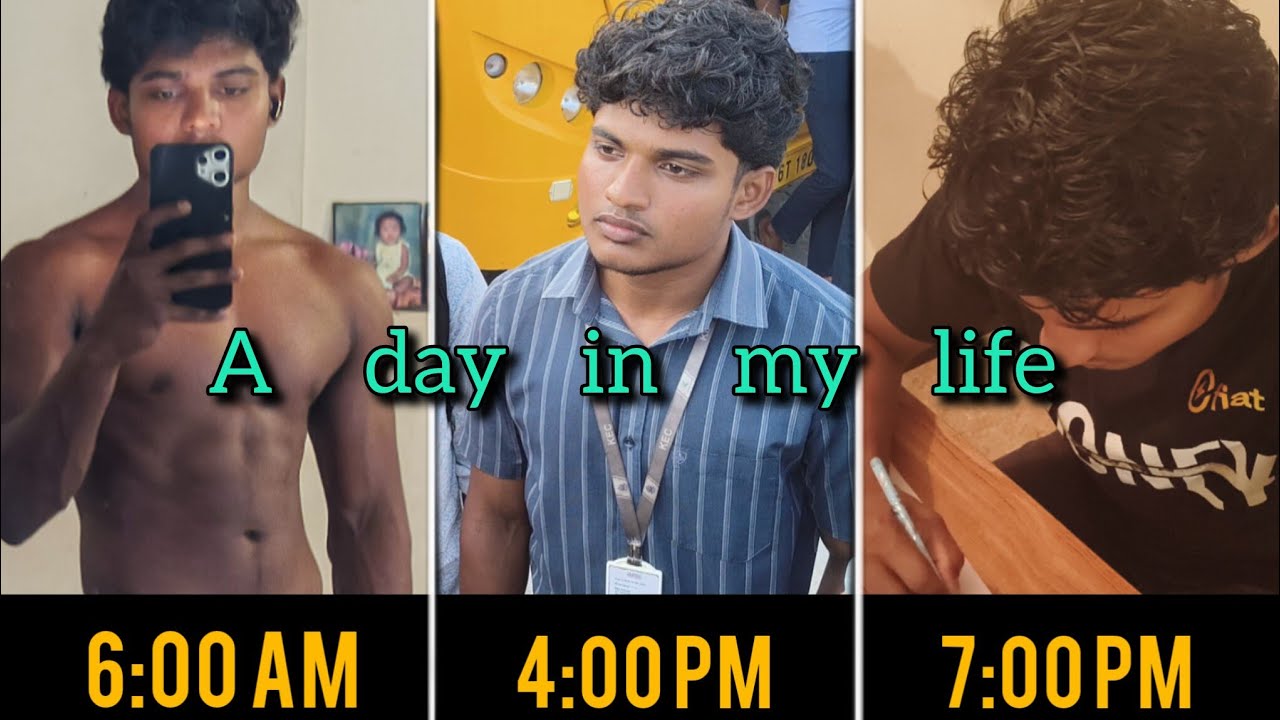 A day in my life as an tamil engineering student 