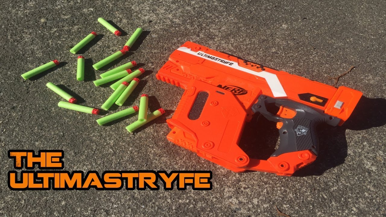 NERF Stryfe Pistol Mod Perfection || The Ultimastryfe | Walcom S7