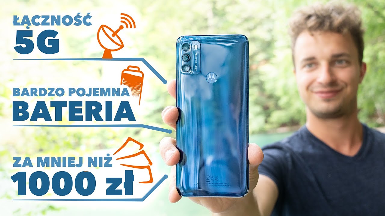 Motorola moto g50 📲 Budżetowy smartfon z 5G i dużą baterią