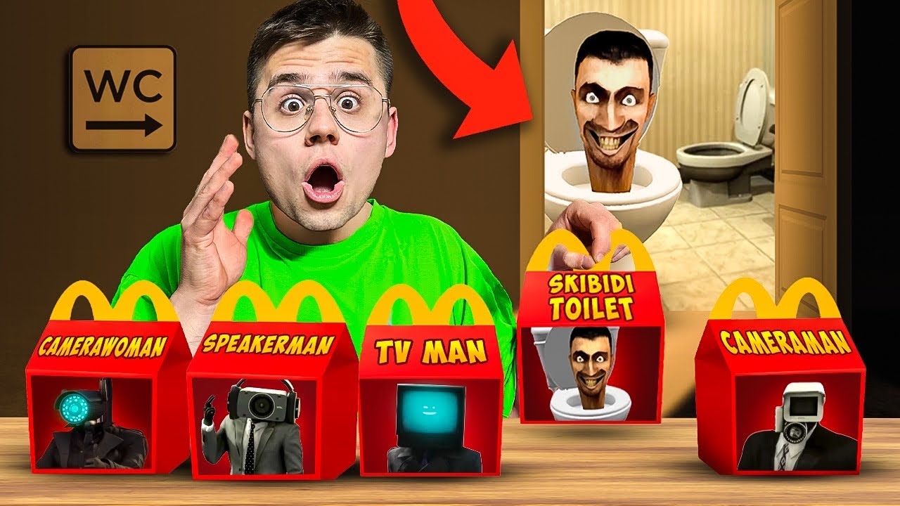 NIE ZAMAWIAJ SKIBIDI TOILET HAPPYMEALA!