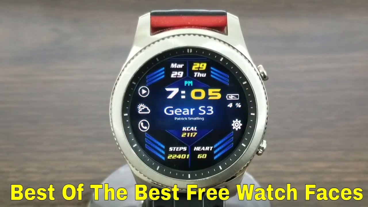 Gear S3 Best Of The Best Free Watch Faces 2018