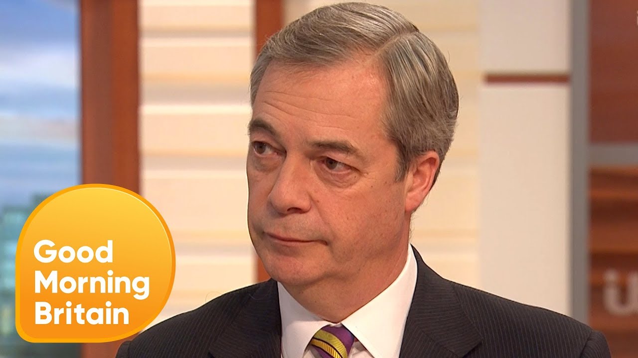 Nigel Farage Reacts to Billionaire's Campaign for a Second EU Referendum | Good Morning Britain