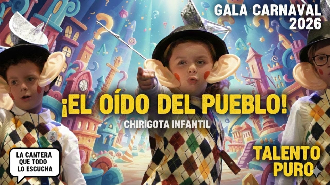 Cartaya Tv | Gala de Carnaval 2026 - El Oído del Pueblo (Chirigota Infantil)