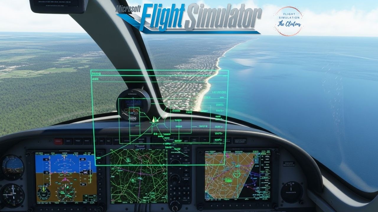 Coastal Navigation Skills: Mastering VFR Corridors from KFXE to KMLB in MSFS