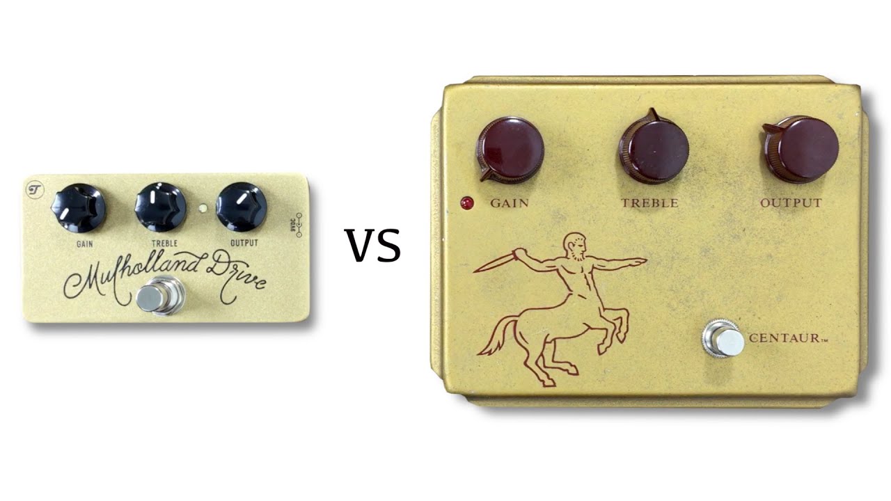 Teletronix Mulholland Drive MKIII vs Klon Centaur