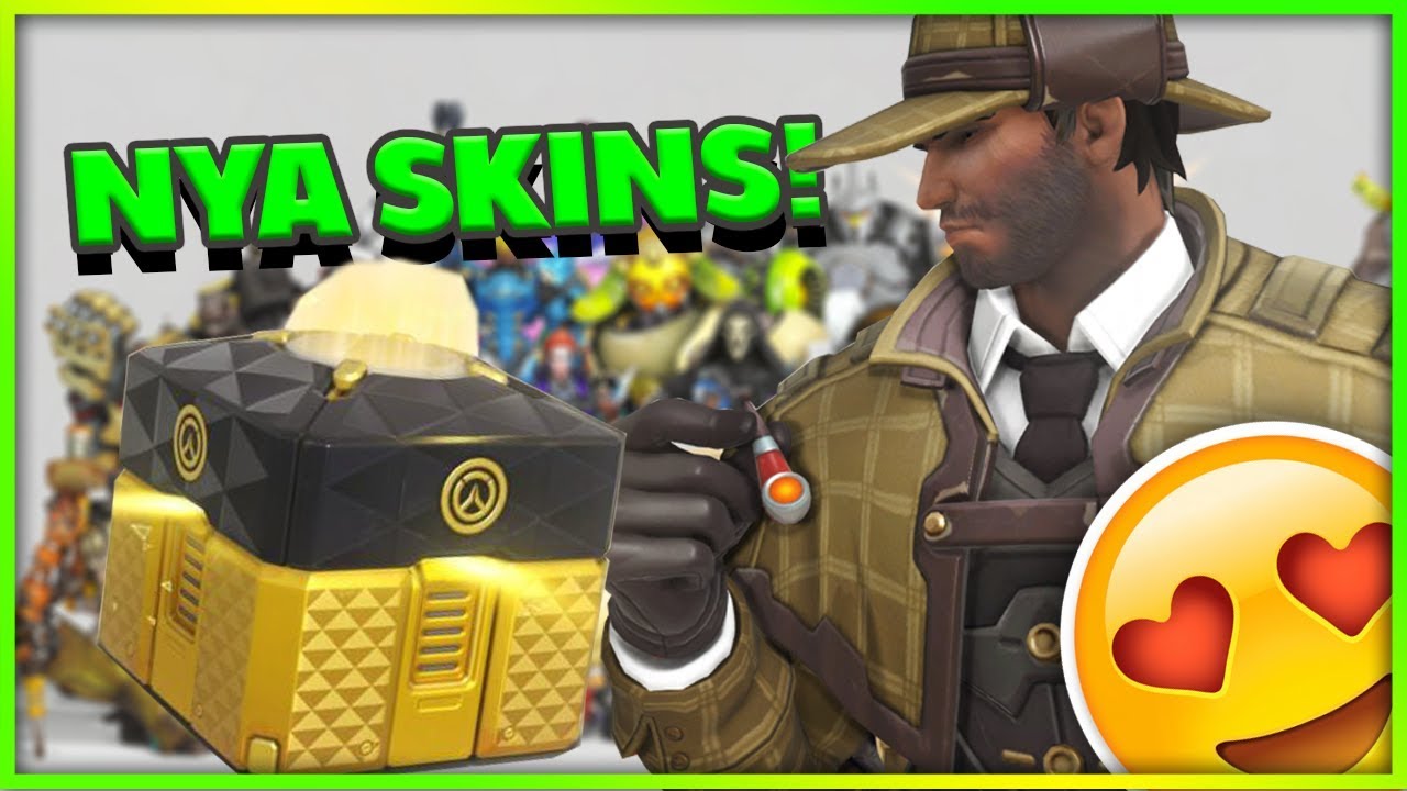 NYA SKINS - 50 Anniversary + 2 LEGENDARY Loot Boxes Overwatch på Svenska