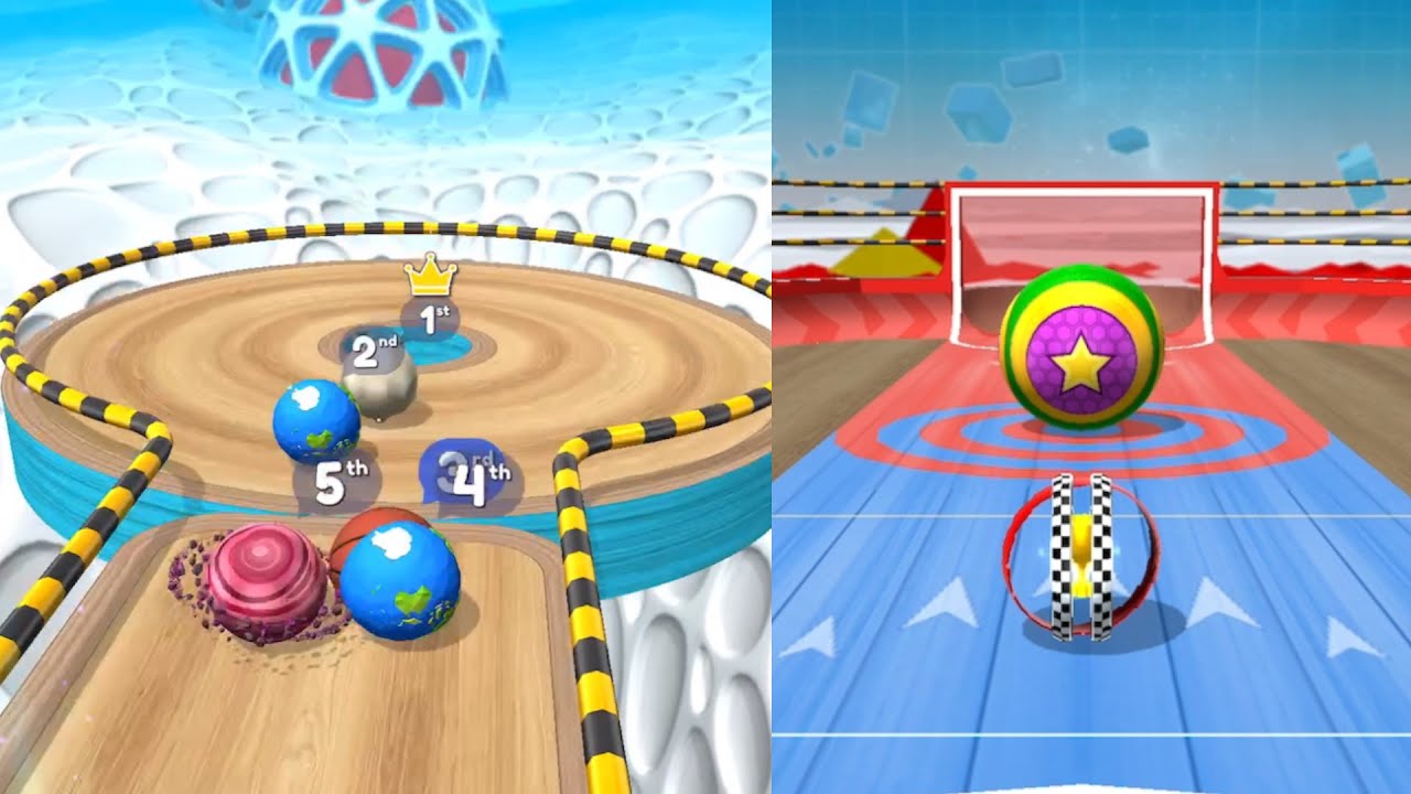Going Balls | Crazy Epic Race Vs Goal Ball - Satisfying Video Mobile Games