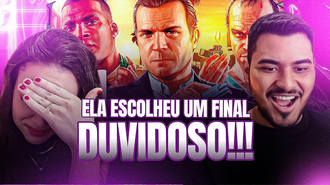 REACT: Michael, Franklin & Trevor (Grand Theft Auto) - 𝐕 | M4rkim feat. Henrique Mendonça e Daarui