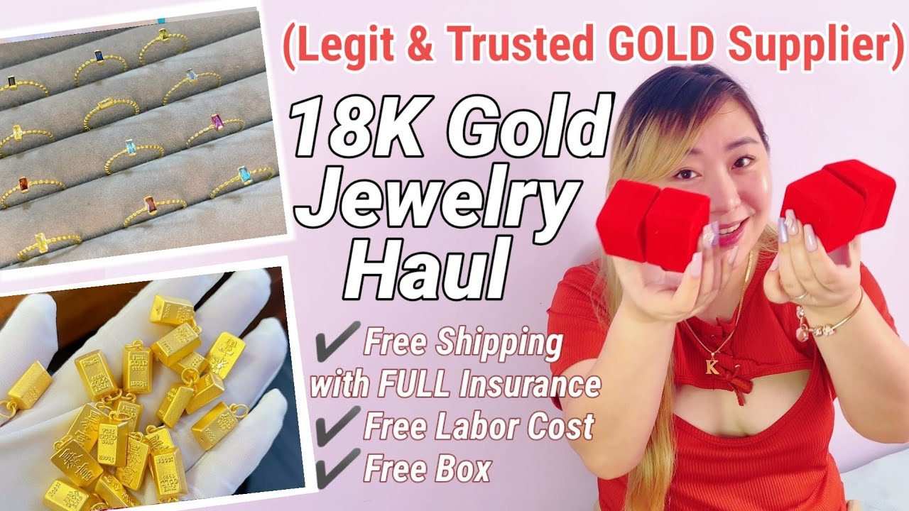LEGIT GOLD SUPPLIER | 18K Jewelry Haul (Hindi Ka Magsisisi) + Pamper Days