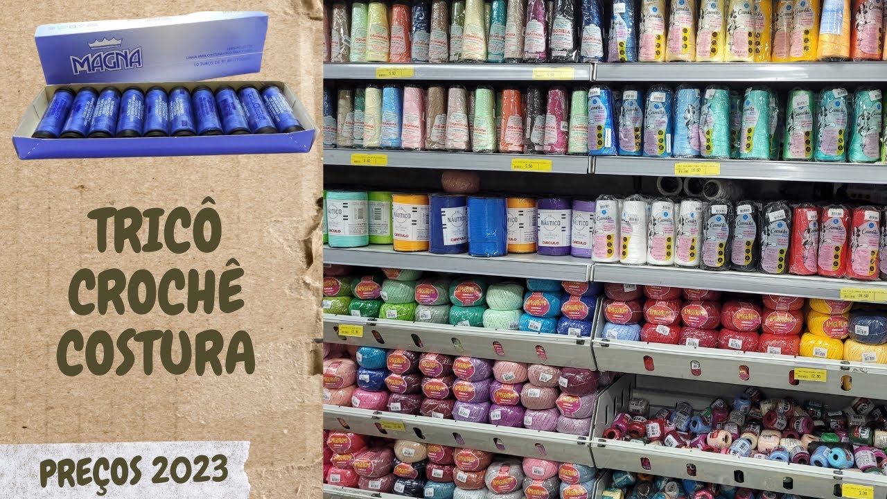 AVIAMENTOS BARATOS  na loja Armarinhos Fernando itens para atesanato COSTURA CROCHÊ TRICÔ