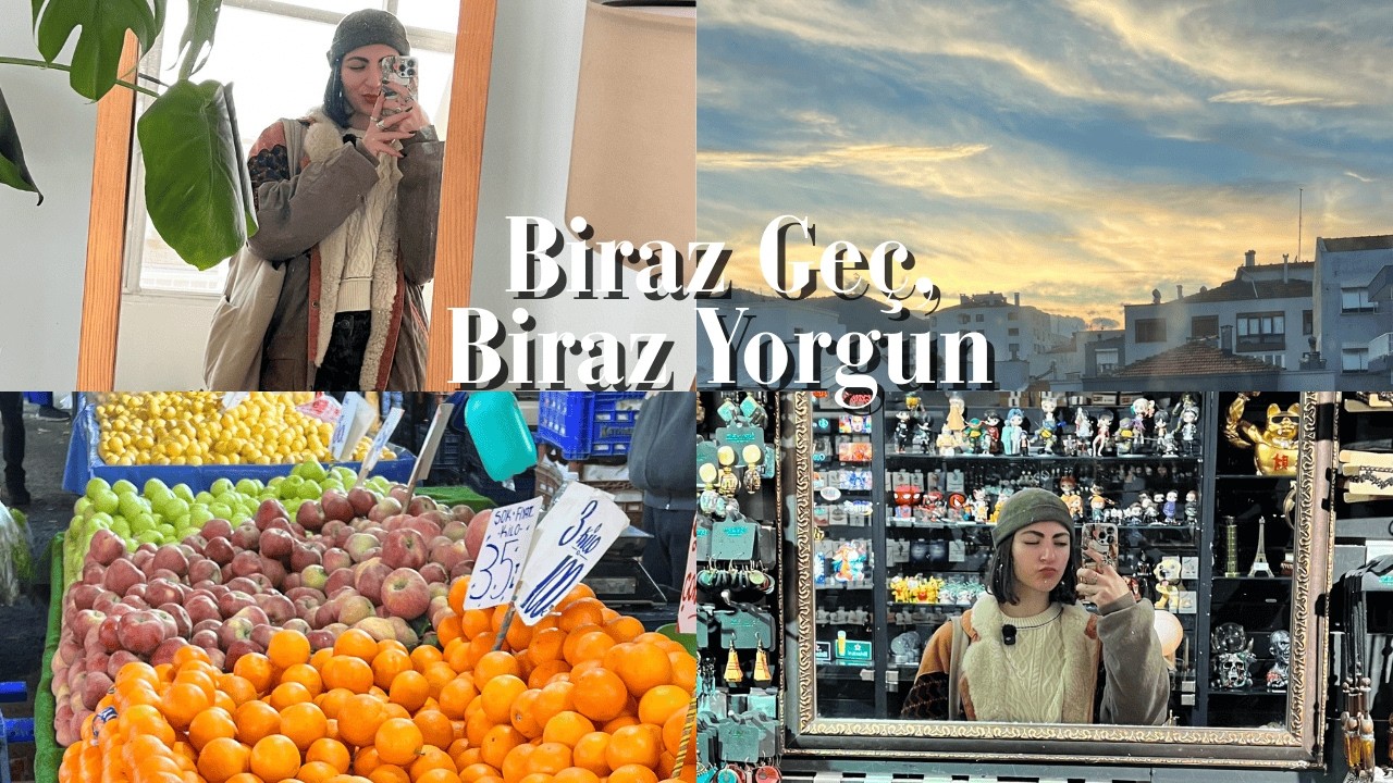 Yorgun Gecikmiş Vlog 🖤 | Koşturmacalı Bir Hafta 💤