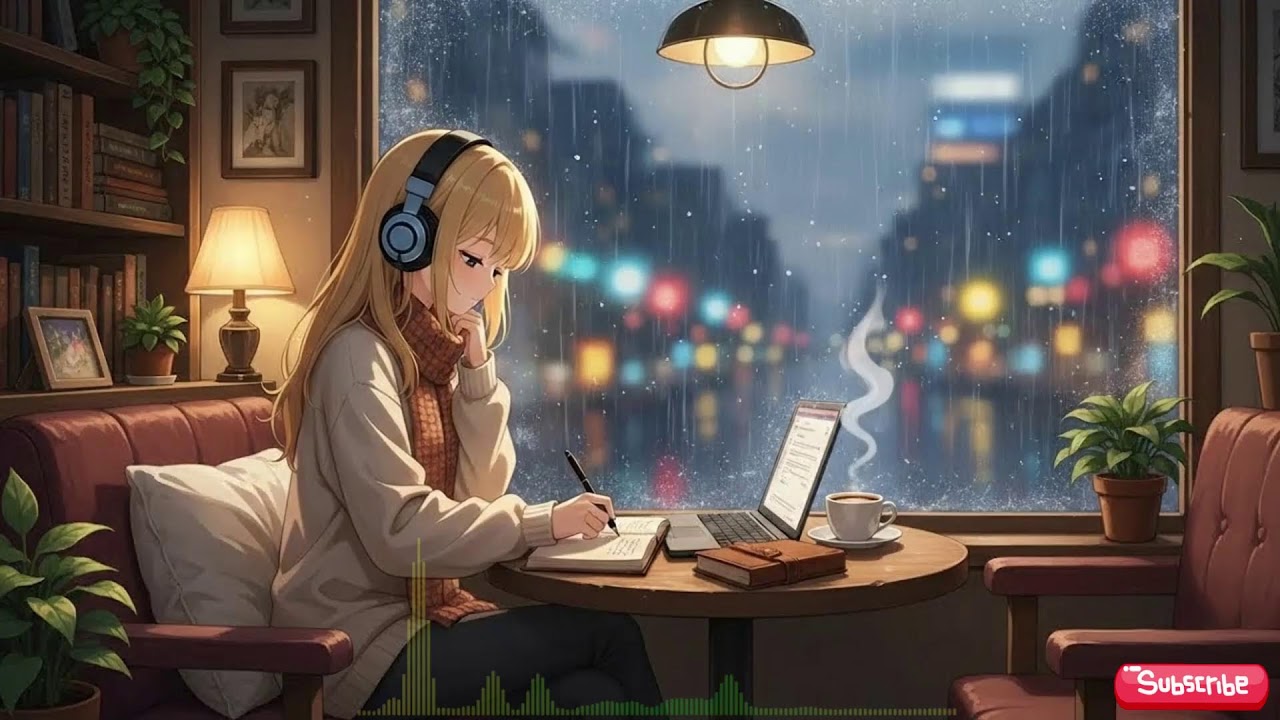 Late Night Coffee Shop ☕ Jazz Lofi for Deep Work & Study (24/7 Live)