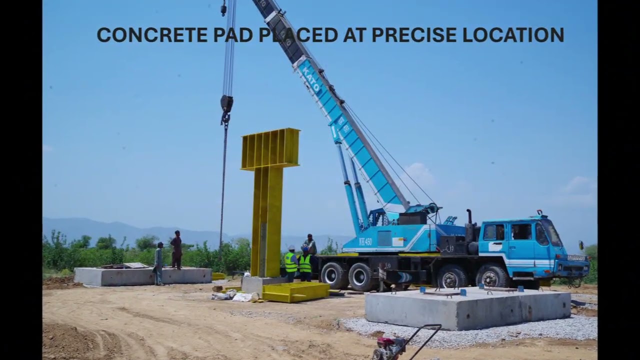 UPLIFT TEST ON POWER TRANSMISSION LINE TOWER FOOTING